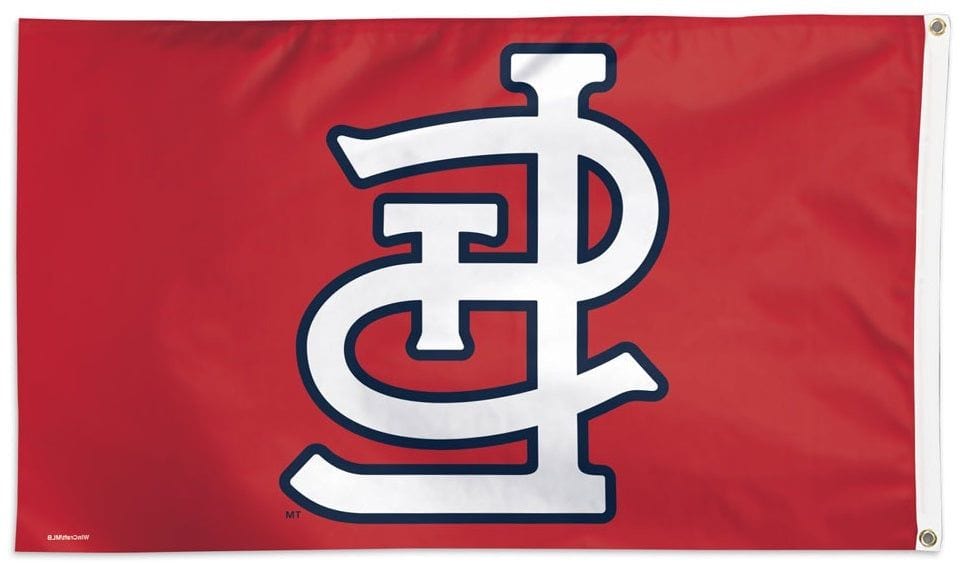 St Louis Cardinals Flag 3x5 STL Logo Red 63525120 Heartland Flags