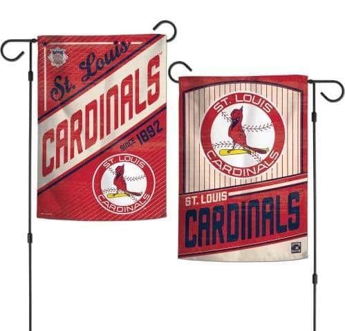 St Louis Cardinals Garden Flag 2 Sided Retro Classic 26739119 Heartland Flags