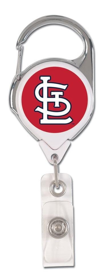 St Louis Cardinals Reel 2 Sided Premium Badge Holder 47044020 Heartland Flags