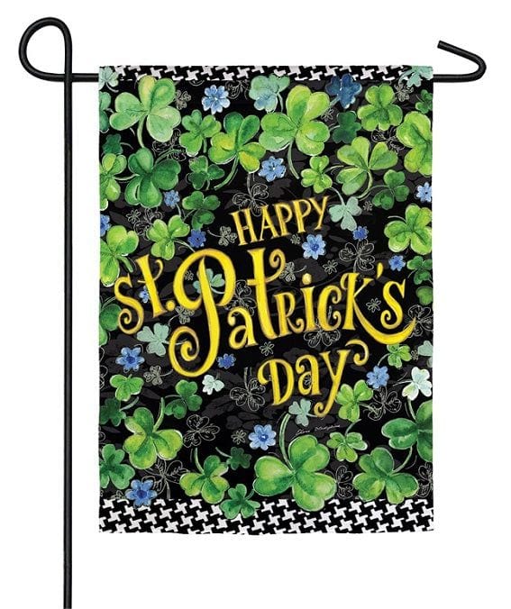 St. Patrick's Day Luck Garden Flag 2 Sided Irish 14S8427 Heartland Flags