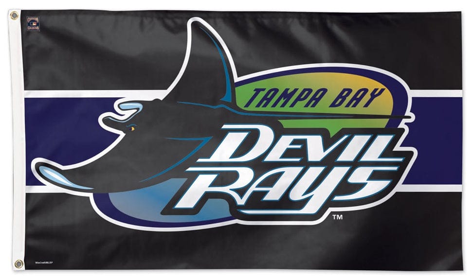 Tampa Bay Devil Rays Flag 3x5 Retro Vintage Throwback 04421419 Heartland Flags