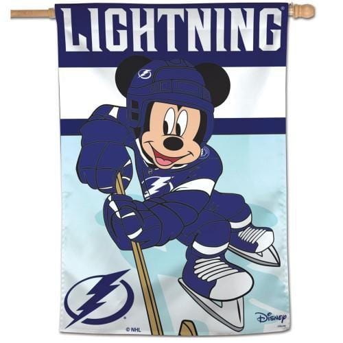 Tampa Bay Lightning Flag Mickey Mouse Hockey 06697118 Heartland Flags