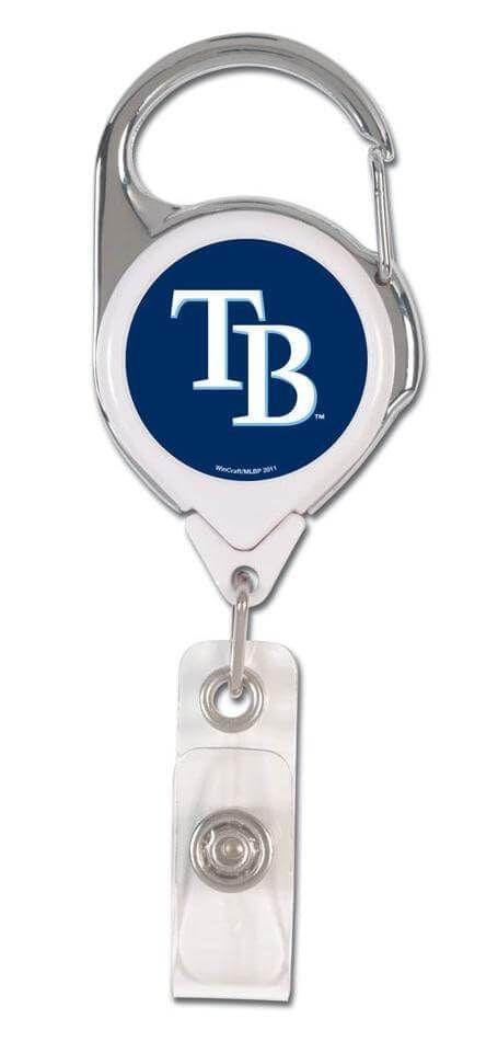 Tampa Bay Rays Reel 2 Sided Name ID Badge Holder 47026011 Heartland Flags