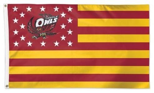 Temple Owls Flag 3x5 Americana Stars Stripes 68632118 Heartland Flags
