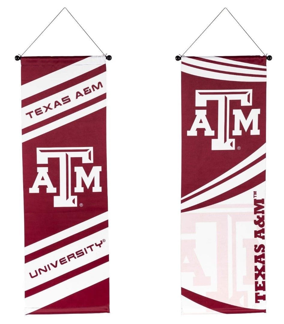Texas A&M Aggies Flag 2 Sided Dowel Banner 13DS969FB Heartland Flags