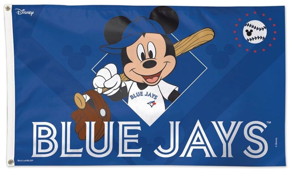 Toronto Blue Jays Flag 3x5 Mickey Mouse Baseball 84702118 Heartland Flags