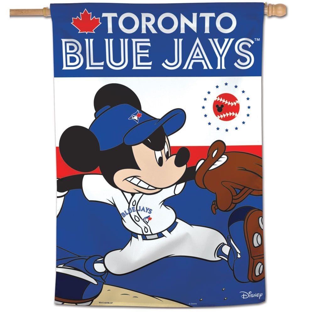 Toronto Blue Jays Flag Mickey Mouse Baseball 87955118 Heartland Flags