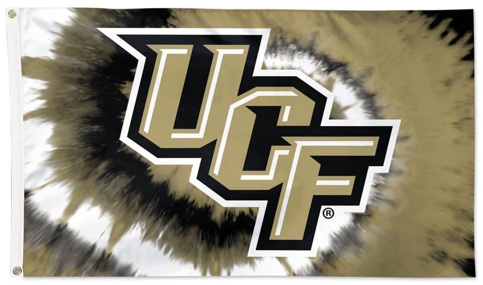 UCF Flag 3x5 Tie Dyed Central Florida 35798321 Heartland Flags