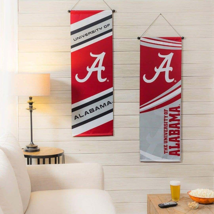 University of Alabama Flag 2 Sided Wall Banner with Dowell 13DS924FB Heartland Flags