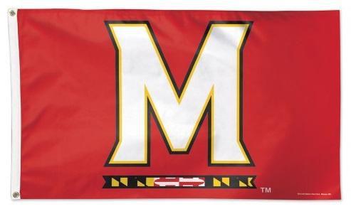 University of Maryland Logo 3x5 Flag 02043117 Heartland Flags