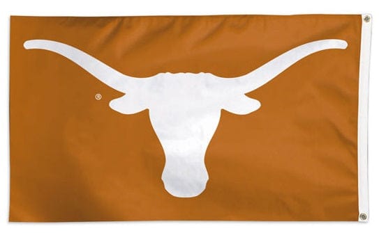 University of Texas Longhorns Flag, 3x5 Burnt Orange 02119115 Heartland Flags
