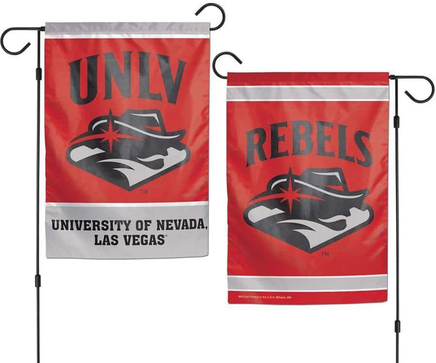 UNLV Rebels Garden Flag 2 Sided University of Las Vegas 80883117 Heartland Flags