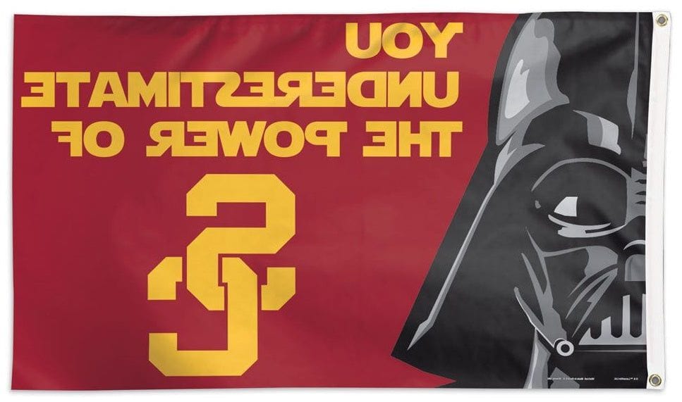 USC Trojans Flag 3x5 Star Wars Darth Vader 15943215 Heartland Flags