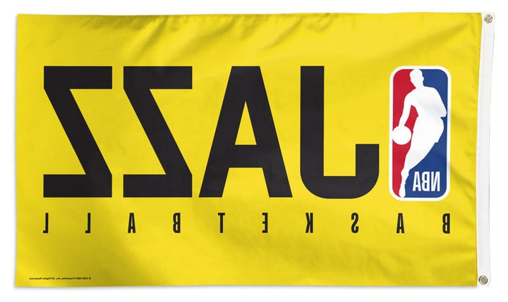 Utah Jazz Basketball Flag 3x5 Yellow 39181322 Heartland Flags