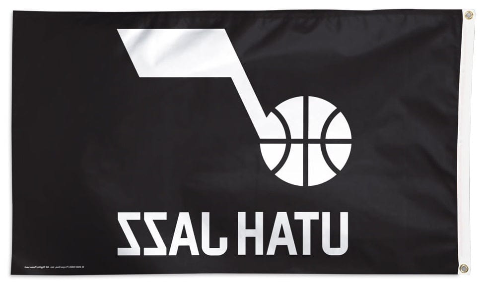 Utah Jazz Flag 3x5 Black 45998322 Heartland Flags