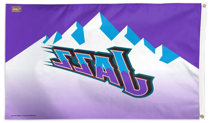 Utah Jazz Flag 3x5 Classic Retro Logo 44706322 Heartland Flags