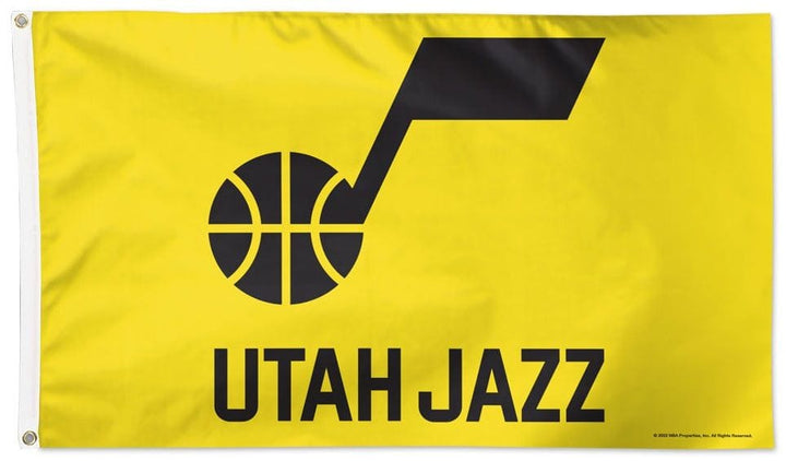 Utah Jazz Flag 3x5 Yellow 63519122 Heartland Flags