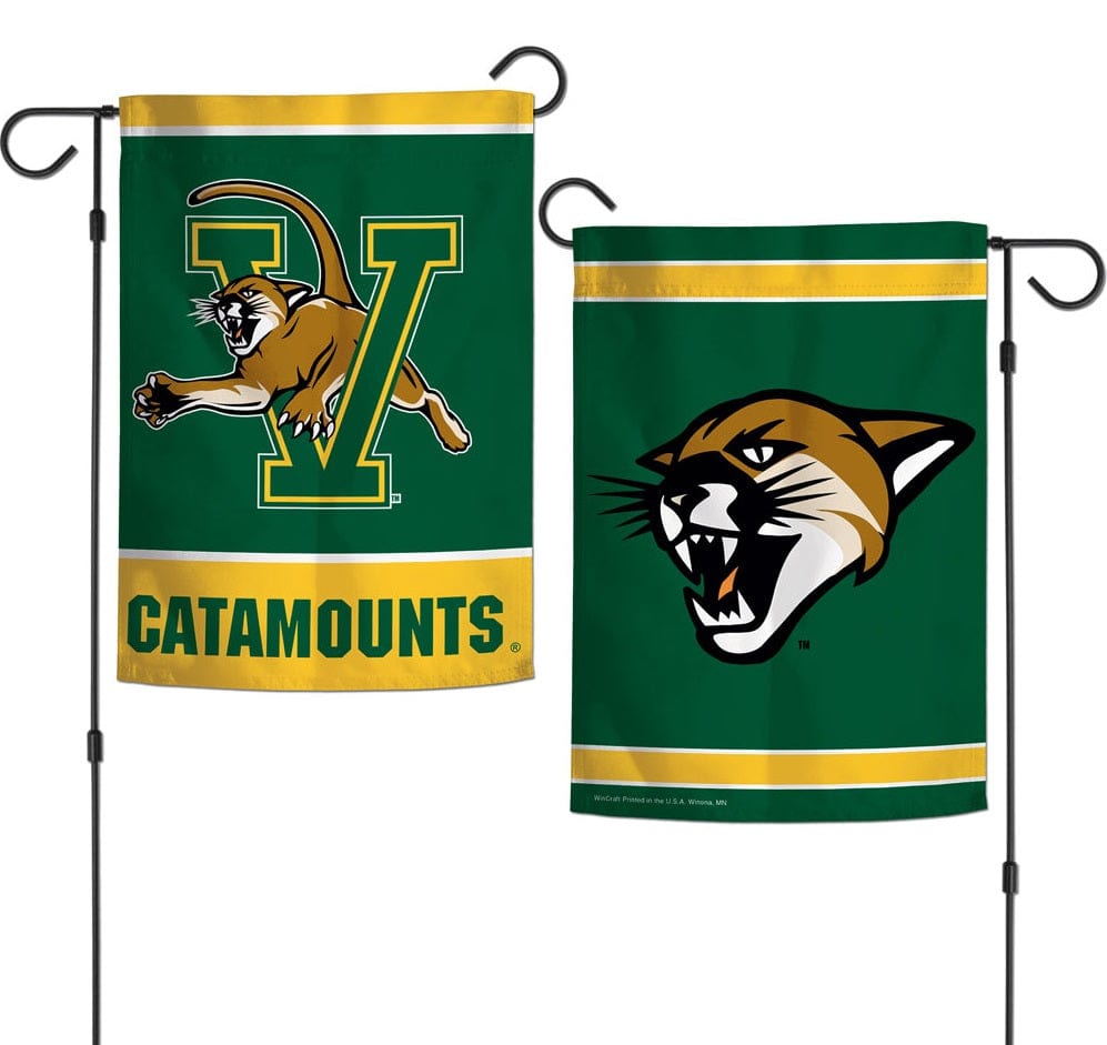 Vermont Catamounts Garden Flag 2 Sided Logo 65162118 Heartland Flags