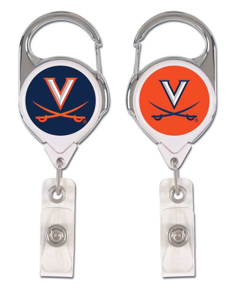 Virginia Cavaliers Reel Retractable 2 Sided Badge Holder 88053020 Heartland Flags