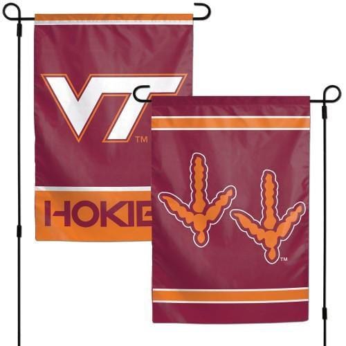 Virginia Tech Hokies Garden Flag 2 Sided Logo 16494017 Heartland Flags