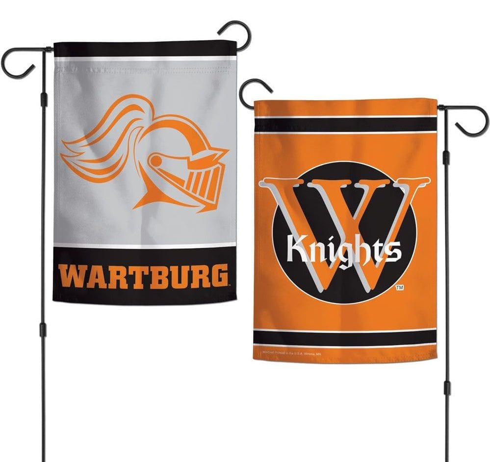 Wartburg Knights Garden Flag 2 Sided Double Logo 65174118 Heartland Flags