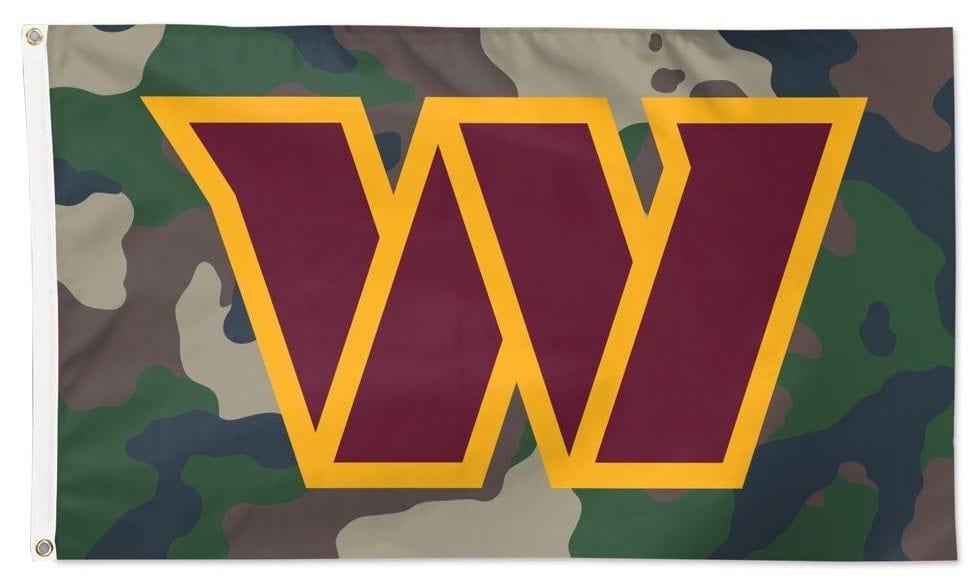 Washington Commanders Flag 3x5 Camouflage 29251222 Heartland Flags