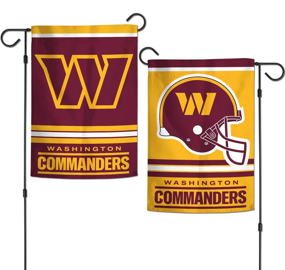 Washington Commanders Garden Flag 2 Sided Logo 08403022 Heartland Flags