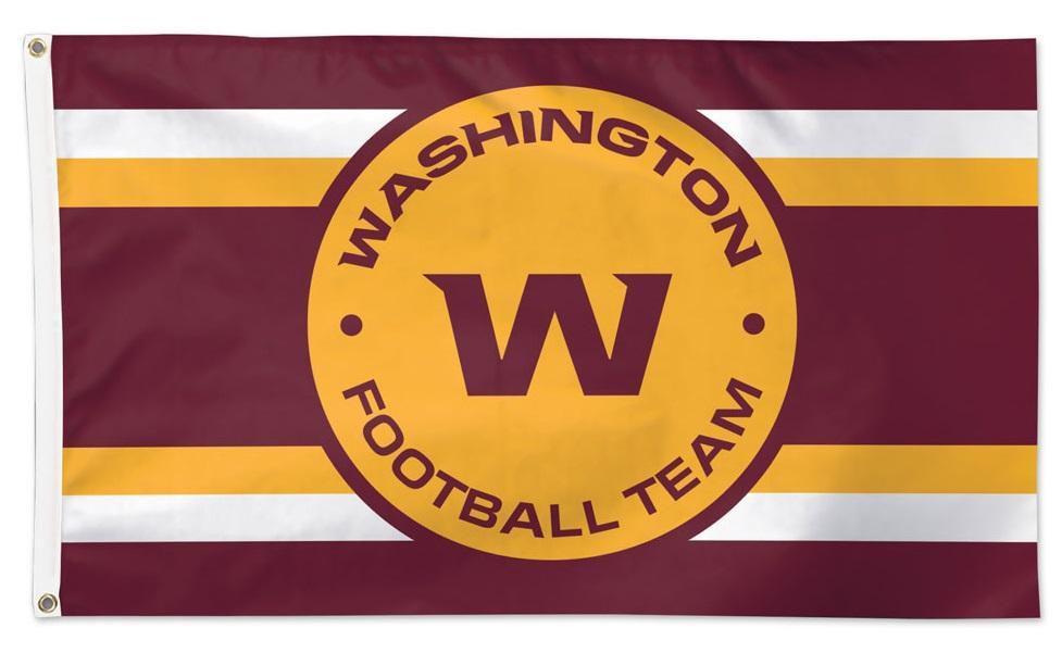 Washington Football Team Flag 3x5 Home Stripe 29258221 Heartland Flags