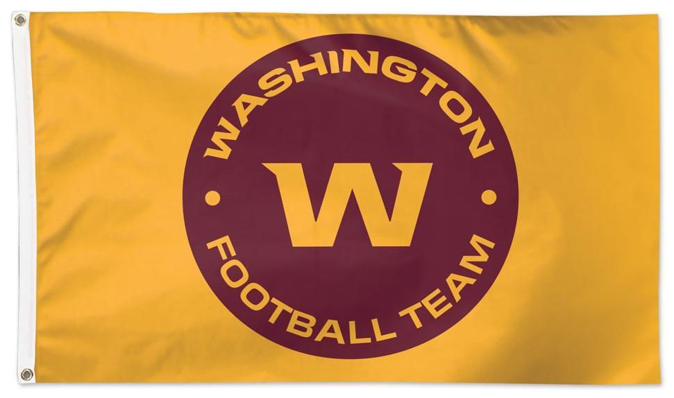 Washington Football Team Flag 3x5 W Logo 29248321 Heartland Flags