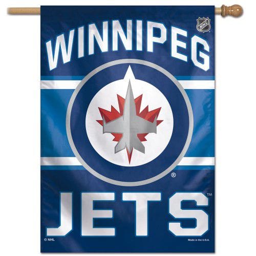 Winnipeg Jets Flag Vertical House Banner Hockey 01561017 Heartland Flags