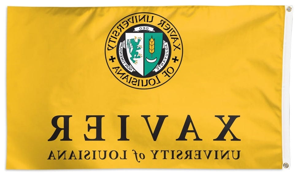 Xavier University of Louisiana Flag 3x5 Logo 27453321 Heartland Flags